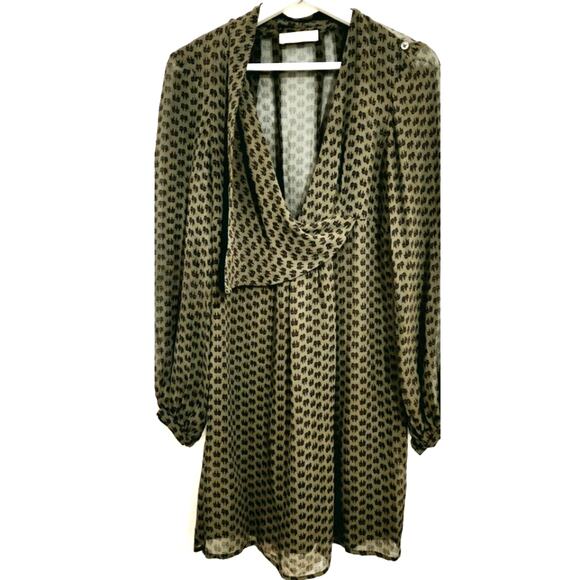 Mara Hoffman Silk Sheer Dress S-M - Picture 1 of 9